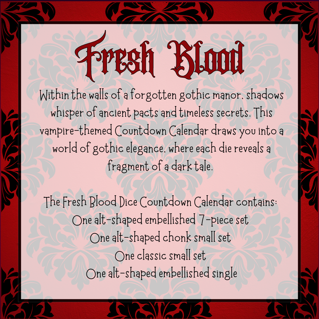 Fresh Blood Countdown Calendar