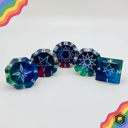 Moonlit Rainbow Gems