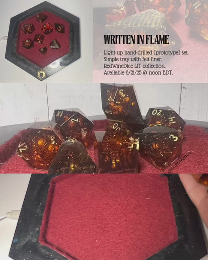 Written in Flame (prototype)